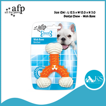 Load image into Gallery viewer, AFP - All For Paws - Dental Dog Chew - Wish Bone - Green Blue Orange