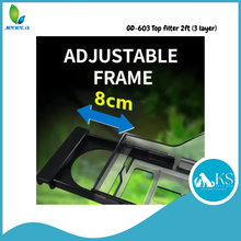 Load image into Gallery viewer, JENECA GD-603 Top filter 2ft (3 layer) Fish & Aquatic