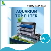 Load image into Gallery viewer, JENECA GD-603 Top filter 2ft (3 layer) Fish & Aquatic