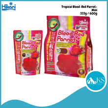 Load image into Gallery viewer, Hikari Tropical Blood-Red Parrot+ 333g / 600g Mini & Medium Fish Feed
