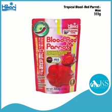 Load image into Gallery viewer, Hikari Tropical Blood-Red Parrot+ 333g / 600g Mini & Medium Fish Feed