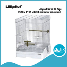 Load image into Gallery viewer, Lilliphut Bird Cage 37 Wired - Black White Green