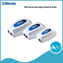 Load image into Gallery viewer, SHIRUBA PRO series Air pump (Single & Double Air Outlet) Fish & Aquatic