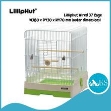 Load image into Gallery viewer, Lilliphut Bird Cage 37 Wired - Black White Green