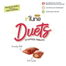 Load image into Gallery viewer, Higgins inTune Duets Stuffed Treats Sweet Potatoes / Banana / Cranberries / Apples 3oz (85g)
