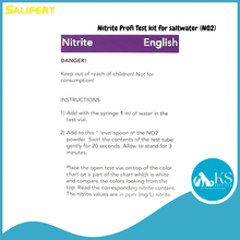 Load image into Gallery viewer, SALIFERT Nitrite Profi Test kit for saltwater (NO2) Fish & Aquatic