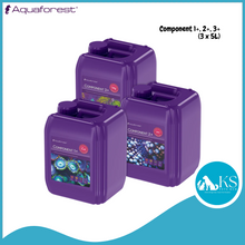 Load image into Gallery viewer, Aquaforest Component 1+, 2+, 3+, (3 x 5L) Fish & Aquatic