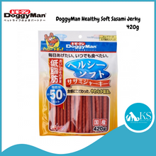 Load image into Gallery viewer, DoggyMan Healthy Soft Sasami Jerky Dog Treats 420g