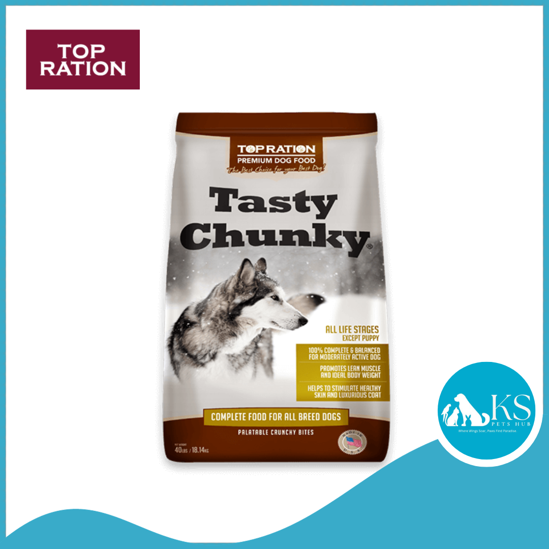 Top Ration Premium Dry Dog Food 2.5kg Assorted Dog Feed KS Pets Hub