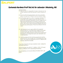 Load image into Gallery viewer, SALIFERT Carbonate Hardness Profi Test kit for saltwater (Alkalinity, KH) Fish & Aquatic