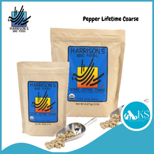 Load image into Gallery viewer, Harrison's Pepper Adult Lifetime Coarse 1lb/5lb Parrot Bird Feed