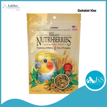 Load image into Gallery viewer, Lafeber Nutri-Berries Parakeet Conure Cockatiel Parrot Macaw Cockatoo 10oz Parrot Bird Food Diet