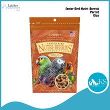 Load image into Gallery viewer, Lafeber Senior Bird Nutri-Berries for Parakeet & Cockatiel / Parrot / Macaw & Cockatoo 10oz Parrot Bird Feed