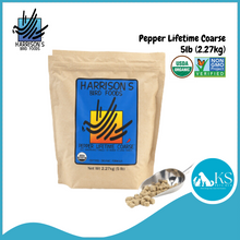 Load image into Gallery viewer, Harrison's Pepper Adult Lifetime Coarse 1lb/5lb Parrot Bird Feed