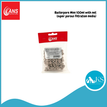 Load image into Gallery viewer, ANS Bacterpore Mini 100/200/1500ml with Net (Super Porous Filtration Media) Fish & Aquatic