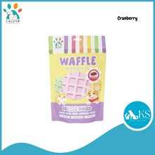 Load image into Gallery viewer, Singapaw Freeze Dried Waffles Treats for Cats & Dogs In Different Flavors
