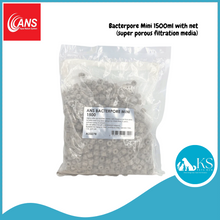 Load image into Gallery viewer, ANS Bacterpore Mini 100/200/1500ml with Net (Super Porous Filtration Media) Fish & Aquatic