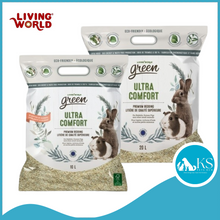 Load image into Gallery viewer, Living World Green Ultra Comfort Hamster Premium Bedding 10L (65450/65451)