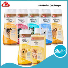 Load image into Gallery viewer, 8 in 1 Perfect Coat Kitten & Dog Shampoo 16oz - Black Pearl / White Pearl / Flea & Tick / Natural Oatmeal / Shed Control / Tender Care Puppy / Tearless Kitten