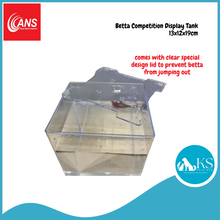 Load image into Gallery viewer, ANS Betta Competition Display Tank 13x12x19cm Fish & Aquatic