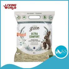 Load image into Gallery viewer, Living World Green Ultra Comfort Hamster Premium Bedding 10L (65450/65451)