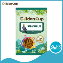 Load image into Gallery viewer, Golden Cup Spray Millet (Yellow / Red) 250g Bird Feed