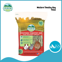 Load image into Gallery viewer, Oxbow Western Timothy Hay 15oz / 40oz / 90oz / 9lb Small Animal Feed