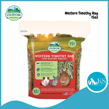 Load image into Gallery viewer, Oxbow Western Timothy Hay 15oz / 40oz / 90oz / 9lb Small Animal Feed