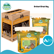 Load image into Gallery viewer, Oxbow Orchard Grass Hay 15oz / 40oz / 9lb Small Animal Feed