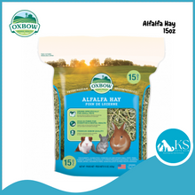 Load image into Gallery viewer, Oxbow Alfalfa Hay 15oz/40oz/9lb Rabbit Guinea Pig Hay Small Animal Feed