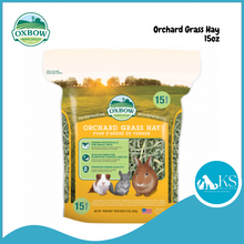 Load image into Gallery viewer, Oxbow Orchard Grass Hay 15oz / 40oz / 9lb Small Animal Feed