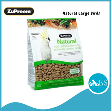 Load image into Gallery viewer, Zupreem Natural Large Birds 3lb Bird Feed