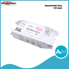 Load image into Gallery viewer, Doggyman Unscented Wet Tissue 100 wipes