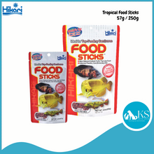 Load image into Gallery viewer, Hikari Tropical Food Sticks 57g / 250g Fish Food