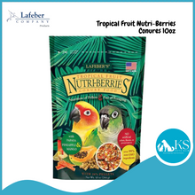 Load image into Gallery viewer, Lafeber Tropical Fruit Nutri-Berries for Cockatiel Conure Amazon Macaw 10oz Bird Feed Treats