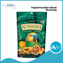 Load image into Gallery viewer, Lafeber Tropical Fruit Nutri-Berries for Cockatiel Conure Amazon Macaw 10oz Bird Feed Treats