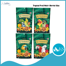 Load image into Gallery viewer, Lafeber Tropical Fruit Nutri-Berries for Cockatiel Conure Amazon Macaw 10oz Bird Feed Treats