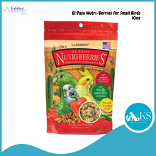 Load image into Gallery viewer, Lafeber El Paso Nutri-Berries Parrot / Small Bird 10oz Parrot Bird Feed