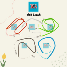 Load image into Gallery viewer, Elastic Coil Leash For Parrot Bird Outdoor Use Prevent Flying Off (KSPH0012/KSPH0013/KSPH0014))