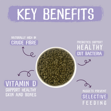 Load image into Gallery viewer, Burgess Excel Indoor Rabbit Nuggets with Dandelion & Nettle 1.5kg