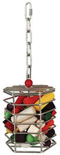 Load image into Gallery viewer, Stimulate Natural Behaviour Foraging Metal Cage Toy For Smart Parrot Birds
