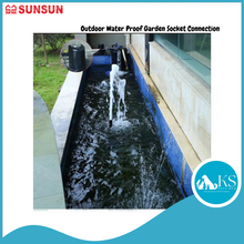 Load image into Gallery viewer, SUNSUN Outdoor Water Proof Garden Socket Connection Fish &amp; Aquatic