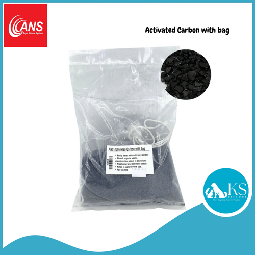 ANS Activated Carbon With Bag (For 60-200L Water) Fish & Aquatic