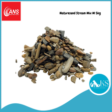 Load image into Gallery viewer, ANS Naturesand Stream Mix (M) 5kg Fish &amp; Aquatic
