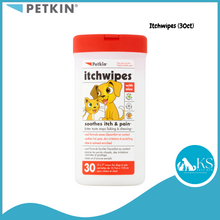 Load image into Gallery viewer, PetKin Toothwipes (40ct) / Ear Wipes (30ct) / Eye Wipes (30ct) / Itchwipes (30ct) Pet Hygiene Grooming