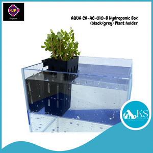UP AQUA CA-AC-010-B Hydroponic Box (black/grey) Plant holder Fish & Aquatic