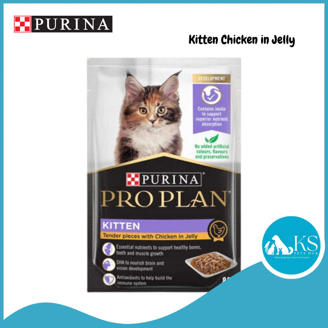 Purina Pro Plan Cat Wet Food Pouch 85g Assorted Flavors
