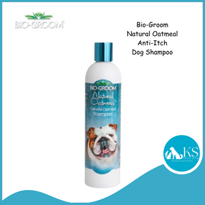 Bio-Groom Natural Oatmeal Anti-Itch Dog Shampoo 12oz