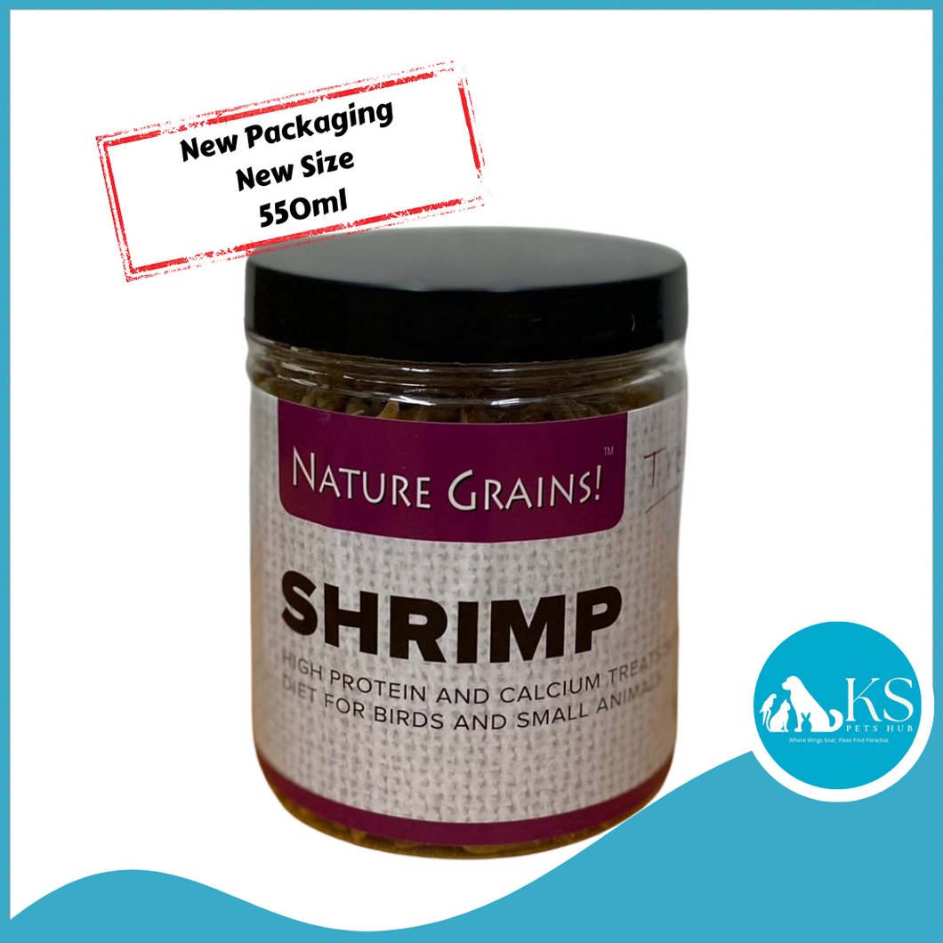 Nature Grains! Shrimp 550ml / 2600ml Bird Fish Feed