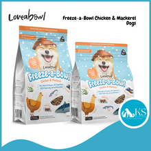 Load image into Gallery viewer, Loveabowl Freeze-a-Bowl Chicken &amp; Mackerel for Dogs 140g / 425g